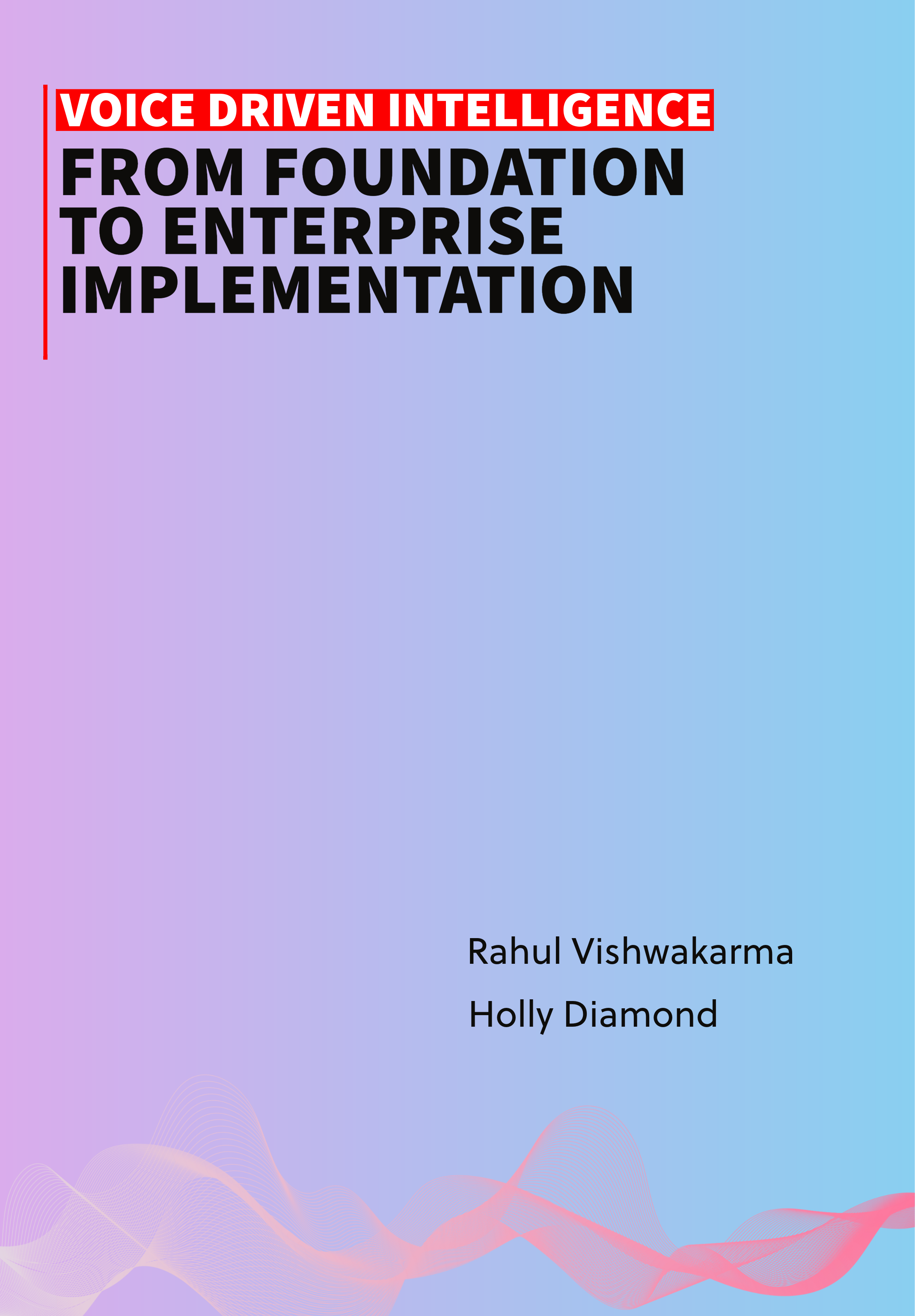 Voice Driven Intelligence book cover